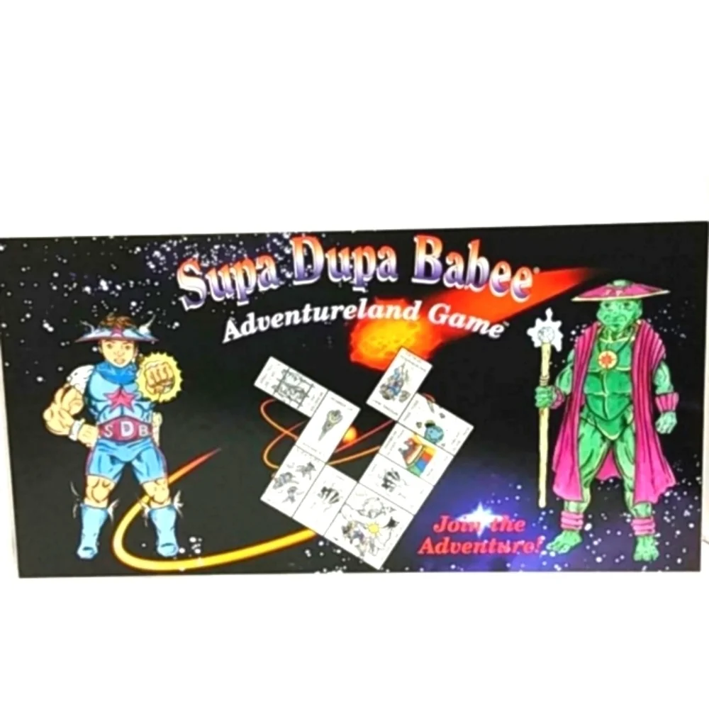 CASTLEBERRY TOYS Supa Dupa Babee Vintage Boardgame